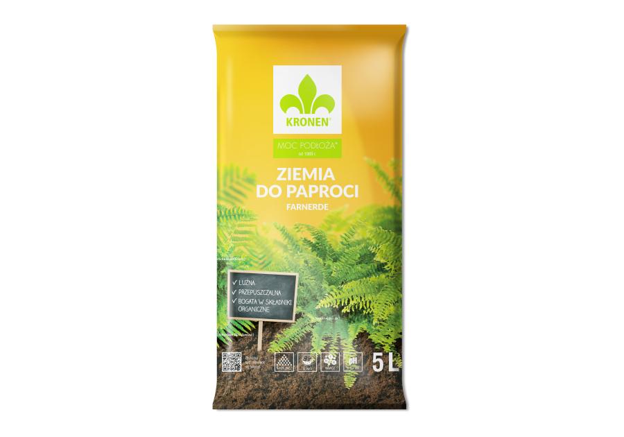 Zdjęcie: Ziemia do paproci 5L KRONEN