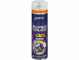 Lakier 360 stopni do znakowania Super Color Fluo Marker 360 stopni pomarańczowy 500 ml BOSTIK