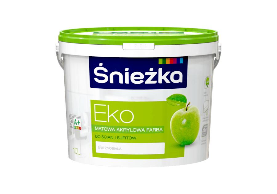 Zdjęcie: Farba EKO biały 10L ŚNIEŻKA
