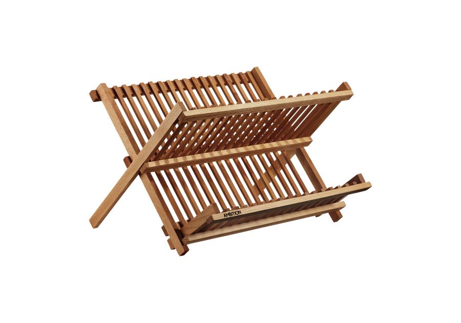 Zdjęcie: Suszarka do naczyń drewniana Natural 38 x 35 cm AMBITION