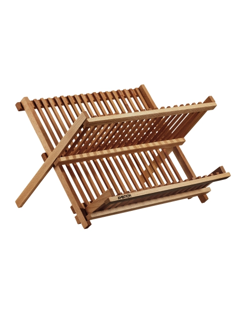 Zdjęcie: Suszarka do naczyń drewniana Natural 38 x 35 cm AMBITION