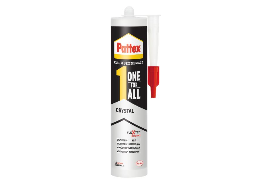 Zdjęcie: Klej montażowy One For All Crystal 290 g PATTEX