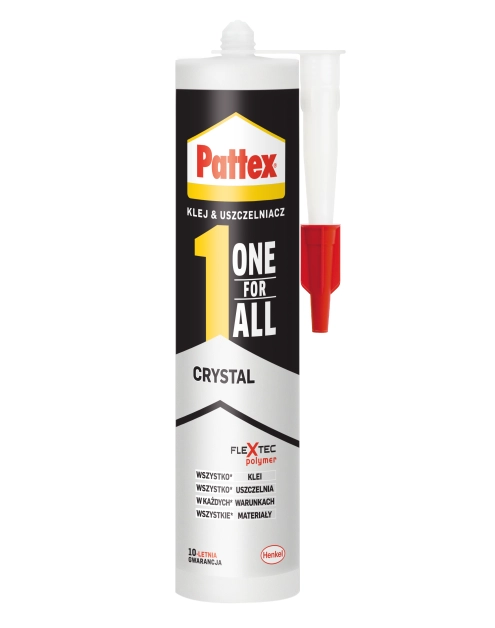 Zdjęcie: Klej montażowy One For All Crystal 290 g PATTEX