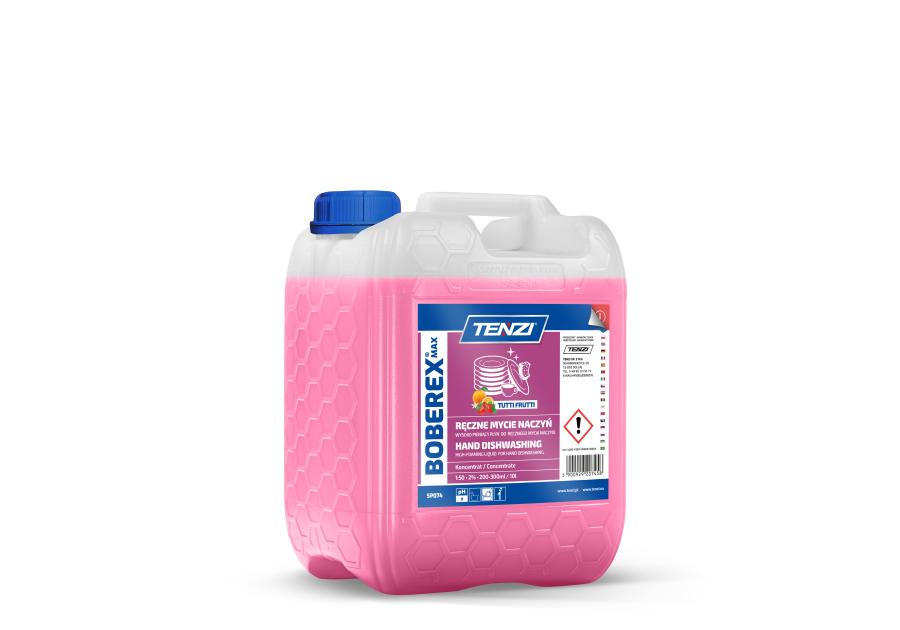 Zdjęcie: Płyn do mycia naczyń Boberex Max Tutti Frutti 5 L TENZI