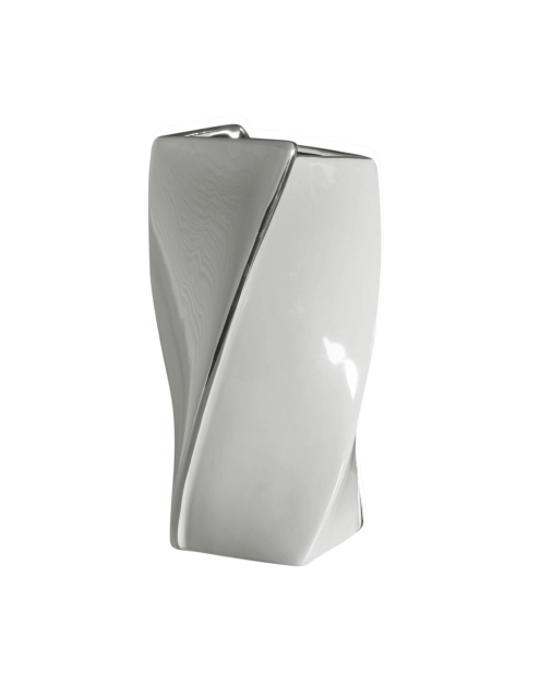 Zdjęcie: Wazon Kelsi 15x15x25 cm popiel-srebrny EUROFIRANY