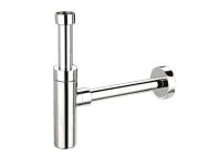 Zdjęcie: Syfon umywalkowy butelkowy dekoracyjny 1.1/4x32 bez spustu chrom MCALPINE