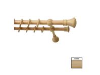 Zdjęcie: Karnisz podwójny Helios 300 cm sosna KARWEL