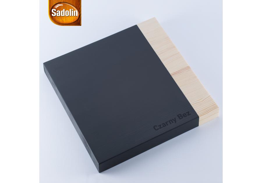 Zdjęcie: Farba do drewna Kolory ogrodu 0,25 L czarny beż SADOLIN