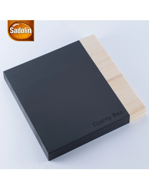 Zdjęcie: Farba do drewna Kolory ogrodu 0,25 L czarny beż SADOLIN