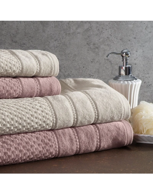 Zdjęcie: Ręcznik Adore beżowy 50x90 cm EUROFIRANY