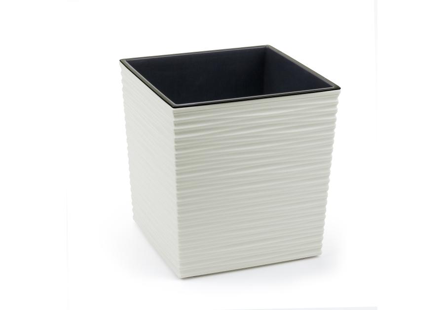 Zdjęcie: Doniczka Juka 250x250 dłuto - kremowy GARDEN LIFE