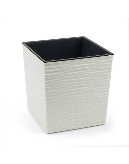 Zdjęcie: Doniczka Juka 250x250 dłuto - kremowy GARDEN LIFE