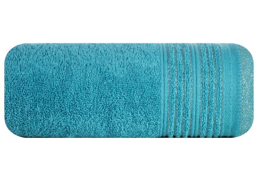 Zdjęcie: Ręcznik bawełniany Ellen 50x90 cm turkusowy EUROFIRANY