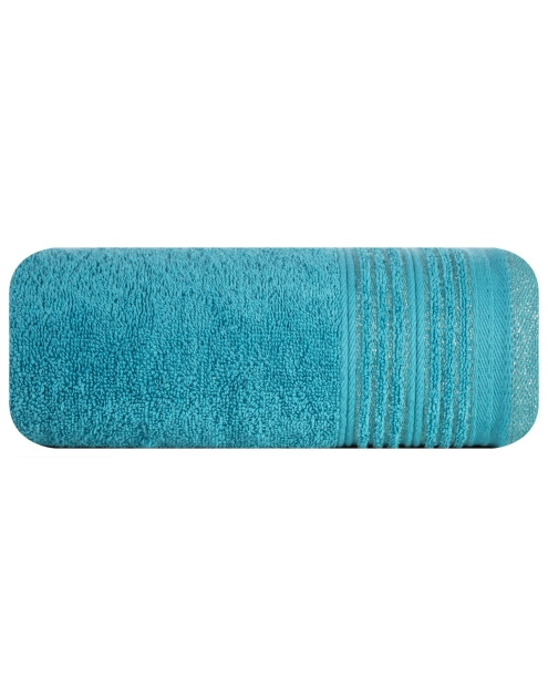 Zdjęcie: Ręcznik bawełniany Ellen 50x90 cm turkusowy EUROFIRANY
