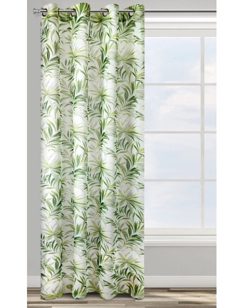 Zdjęcie: Zasłona gotowa D91 Nancy 140x250 cm zielony EUROFIRANY