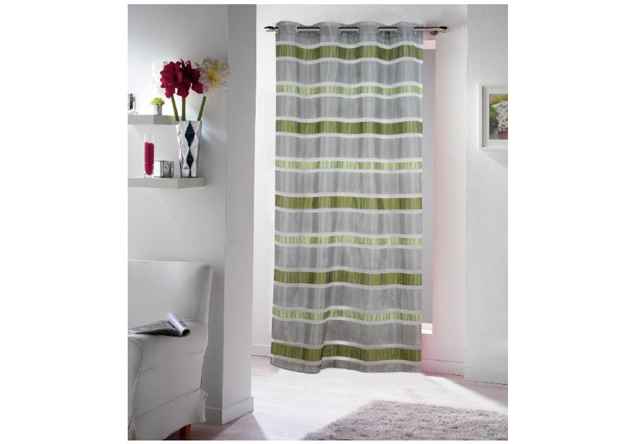 Zdjęcie: Zasłona dekoracyjna Elbrus 140x250 cm zieleń CKR/LASHER