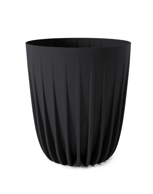 Zdjęcie: Doniczka Mira Eco recycled 390 mm czarny LAMELA
