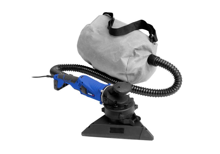Zdjęcie: Szlifierka do powierzchni gipsowych 1010 W, głowica trójkątowana i okrągła DEDRA