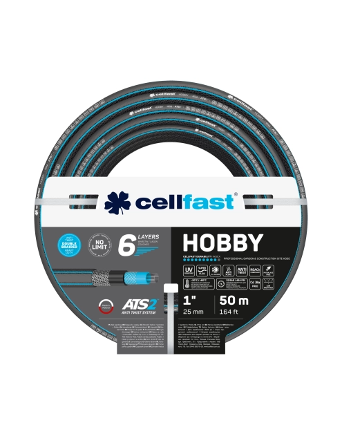 Zdjęcie: Wąż ogrodowy Hobby 1" 50 m CELLFAST