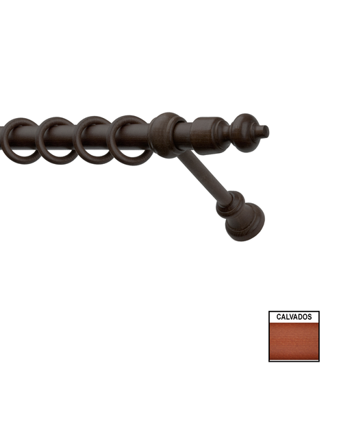 Zdjęcie: Karnisz pojedynczy Hermes 380 cm calvados KARWEL