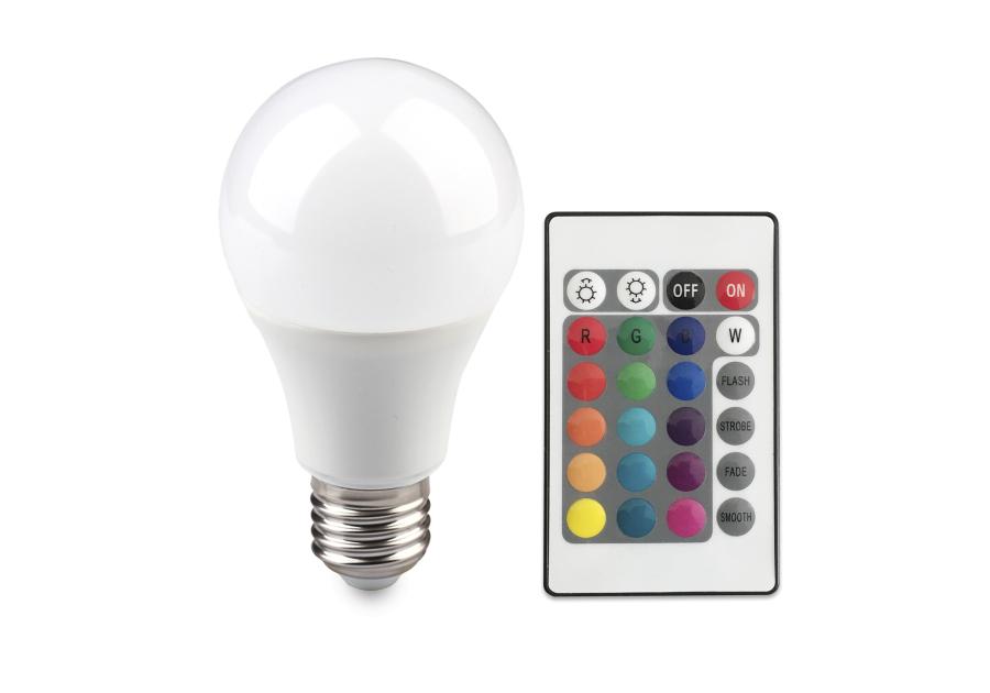 Zdjęcie: Żarówka LED Smart A60 E27 RGB 6 W Pilot POLUX