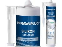 Zdjęcie: Silikon szklarski bezbarwny - kartusz plastikowy - 300 ml