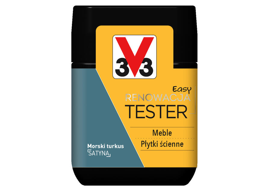 Zdjęcie: Tester farba renowacyjna Easy Renowacja morski turkus 0,075 L V33