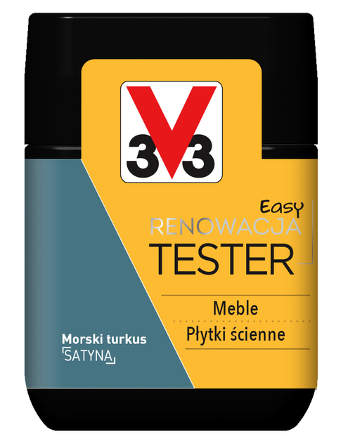 Zdjęcie: Tester farba renowacyjna Easy Renowacja morski turkus 0,075 L V33