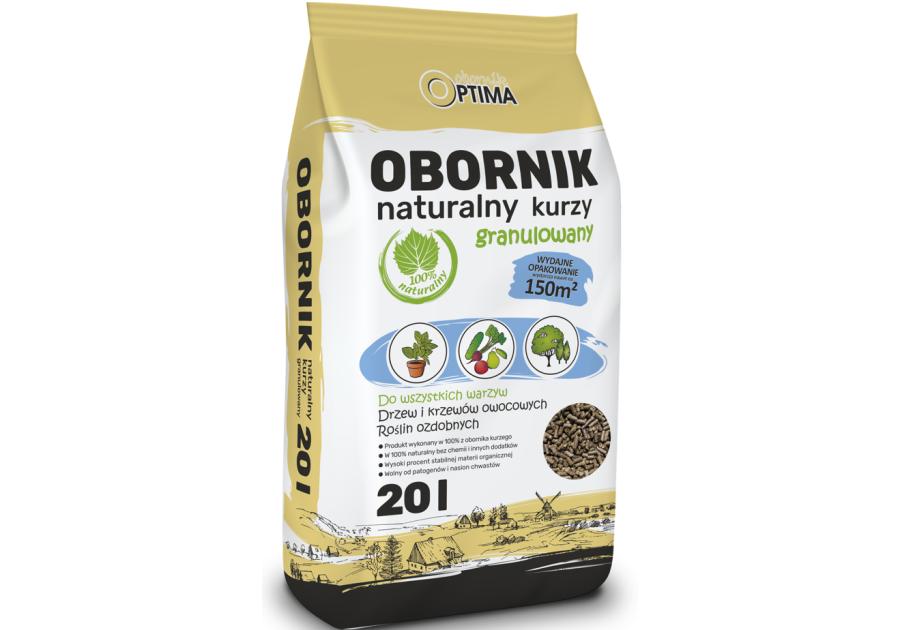 Zdjęcie: Obornik naturalny kurzy granulowany Optima 20L BIOVITA