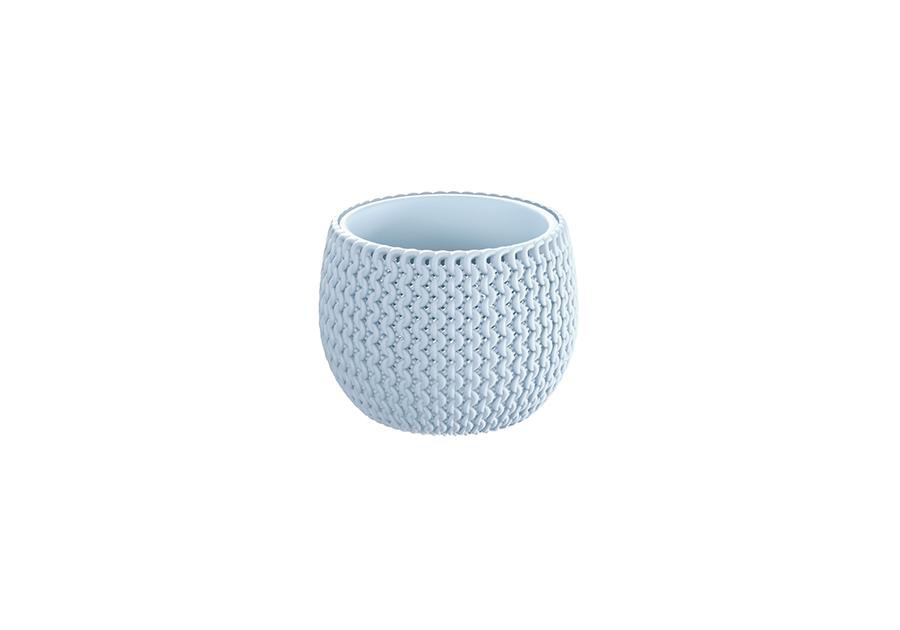 Zdjęcie: Doniczka Splofy Bowl lodowy szary 18 cm PROSPERPLAST
