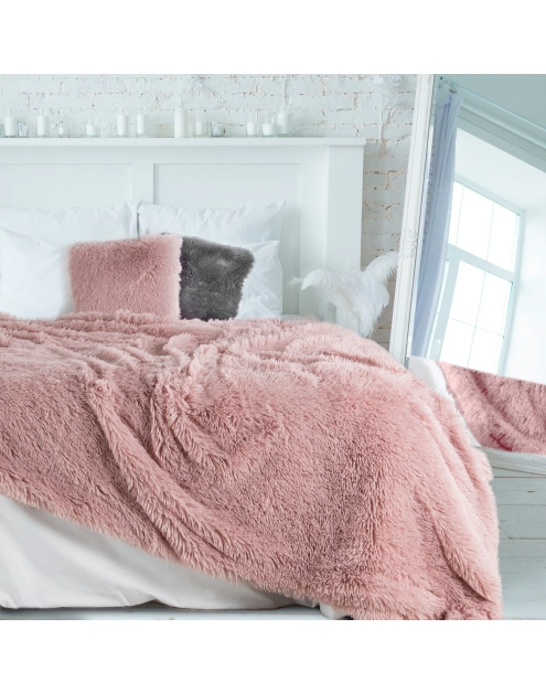 Zdjęcie: Narzuta Lettie 170x210 cm pudrowa EUROFIRANY