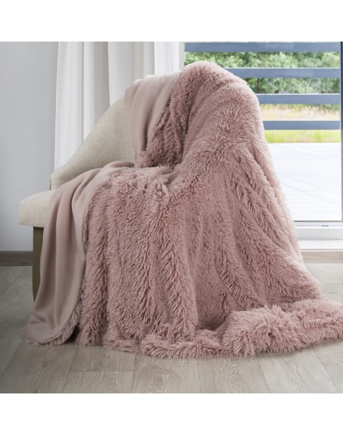 Zdjęcie: Narzuta Lettie 170x210 cm pudrowa EUROFIRANY