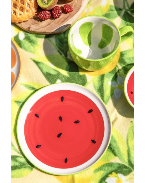 Zdjęcie: Talerz ceramiczny Tropicana arbuz 20 cm ALTOM DESIGN