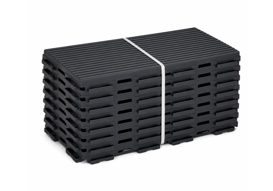 Zdjęcie: Deska tarasowa 30x15x1,8 cm antracyt - 8 szt. OŁER