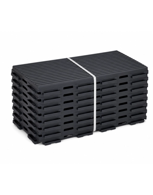 Zdjęcie: Deska tarasowa 30x15x1,8 cm antracyt - 8 szt. OŁER