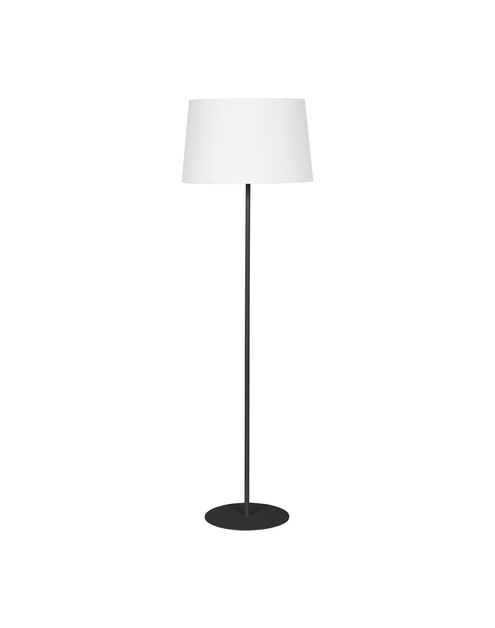 Zdjęcie: Lampa podłogowa Maja black/white 5547 TK LIGHTING