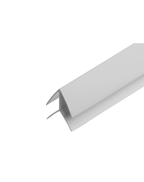 Zdjęcie: Listwa kątowa zewnętrzna do paneli ściennych PVC 3 m Szara Jasna CEZAR