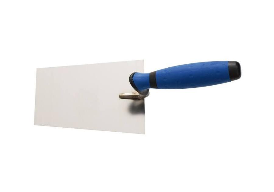 Zdjęcie: Kielnia trapezowa 160 mm nierdzewna uchwyt ergonomiczny 2K CIRET