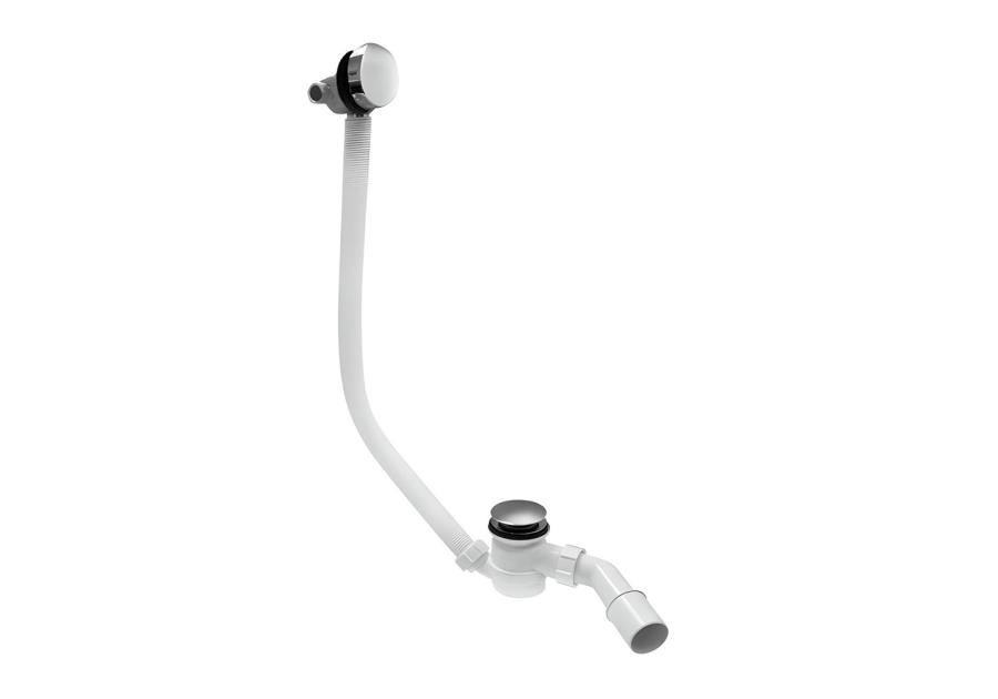 Zdjęcie: Zestaw odpływowo-przelewowy wannowy z odejściem 40/50 mm klik-klak MCALPINE