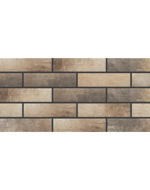 Zdjęcie: Płytka elewacyjna Loft Brick Masala 24,5x6,5 cm CERRAD