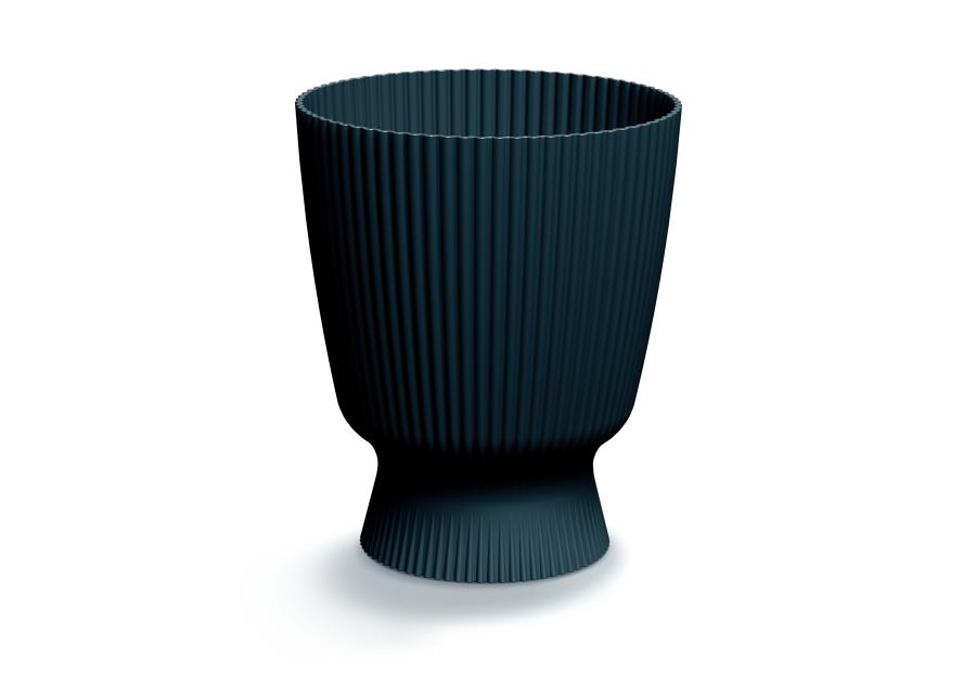 Zdjęcie: Doniczka Milly Round antracytowy, wysokość 26,2 cm PROSPERPLAST