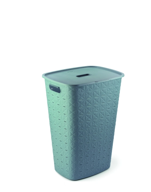 Zdjęcie: Kosz na pranie Softex 56 L turkusowy CURVER