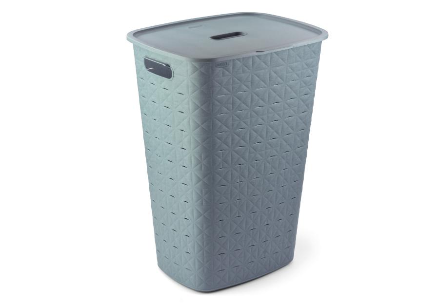 Zdjęcie: Kosz na pranie Softex 56 L turkusowy CURVER