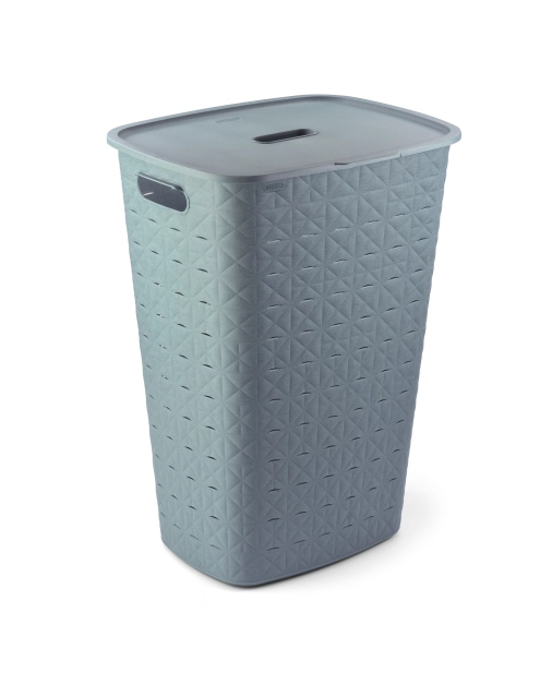 Zdjęcie: Kosz na pranie Softex 56 L turkusowy CURVER