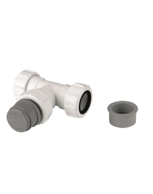 Zdjęcie: Zawór napowietrzający trójnik 32 mm MCALPINE