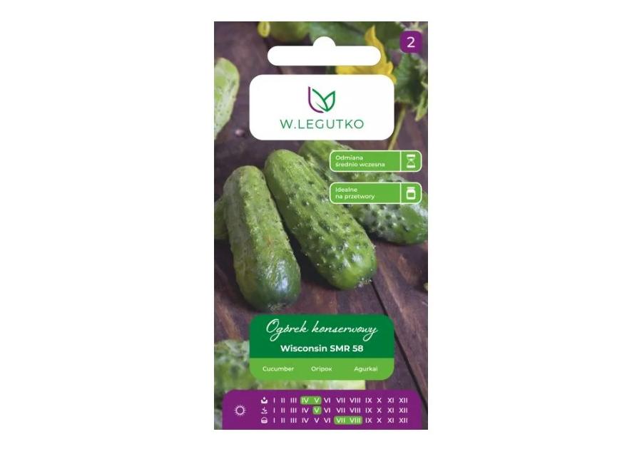Zdjęcie: Ogórek Wisconsin SMR 58 5 g W.LEGUTKO