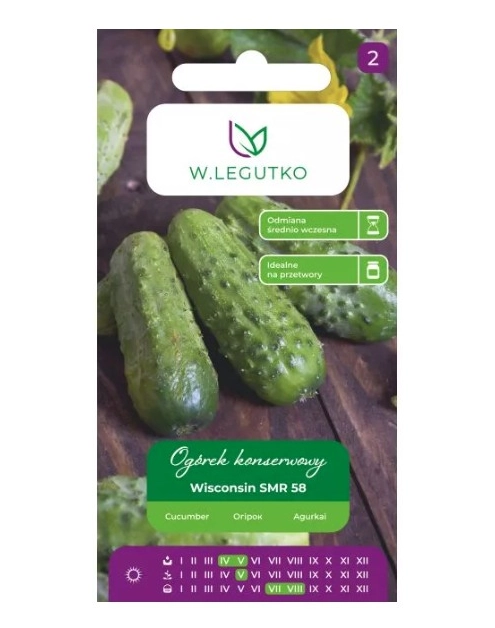 Zdjęcie: Ogórek Wisconsin SMR 58 5 g W.LEGUTKO