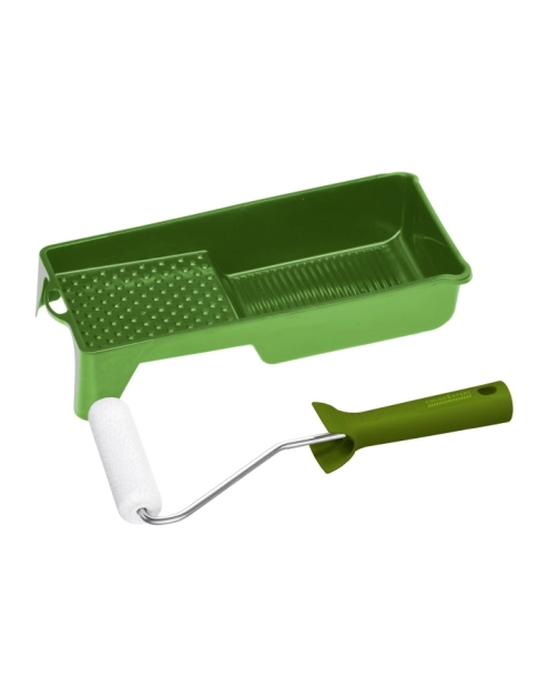 Zdjęcie: Zestaw 3-częściowy, rolka Micro 10 cm biały kuweta zielona CIRET