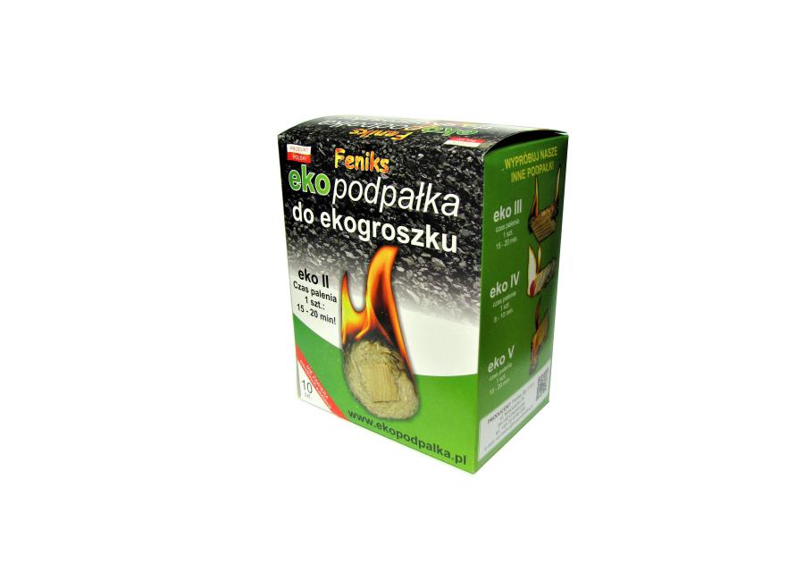 Zdjęcie: Ekopodpałka do ekogroszku i węgla 10 szt. FENIKS