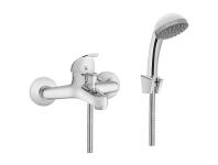 Zdjęcie: Bateria wannowa z zestawem natryskowym Perea chrom INVENA